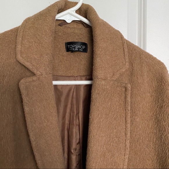 Topshop camel jacket - Picture 2 of 3